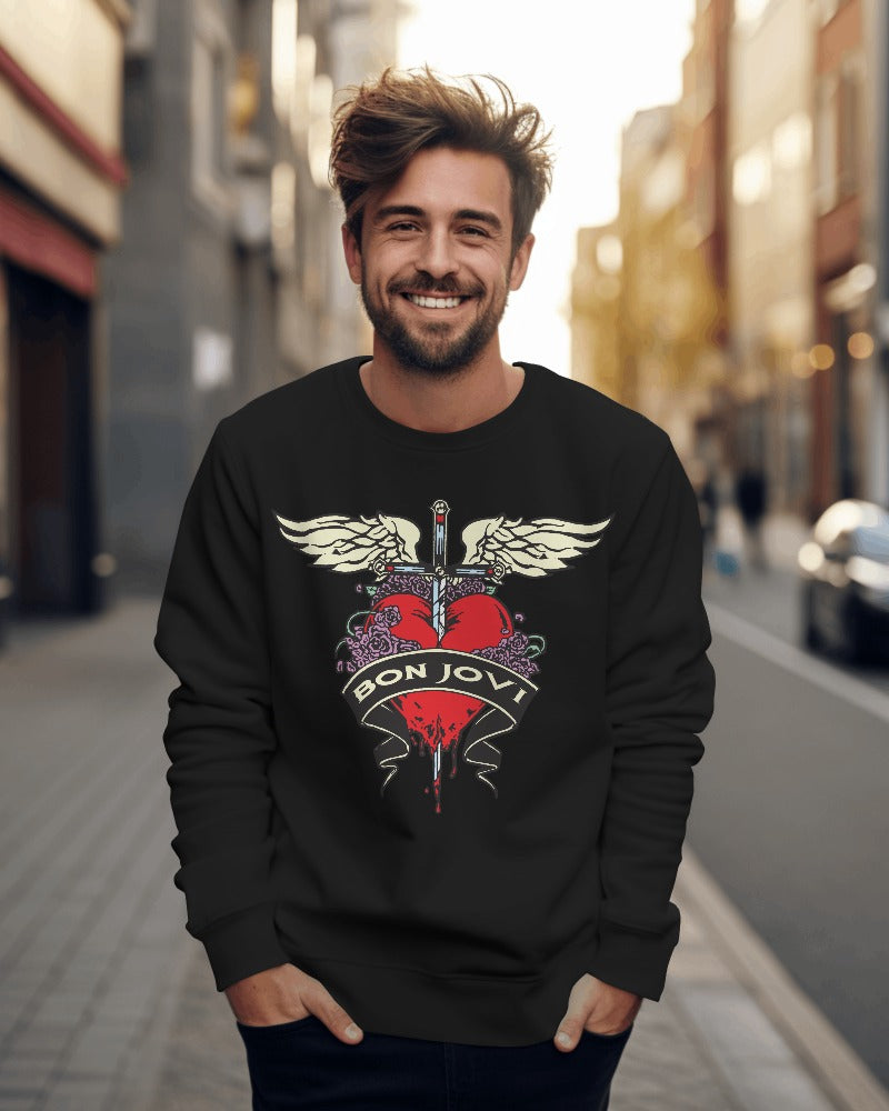 Bon Jovi Sweatshirt - Regular Fit