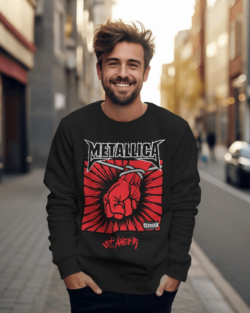 Metallica Sweatshirt - Premium Fabric & Regular Fit