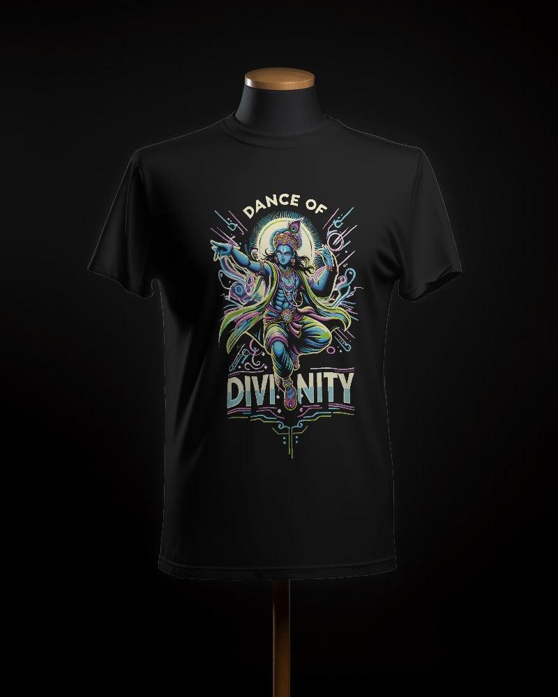 Krishna Dance of Divinity - Men's Classic T Shirt - Bindaas Store