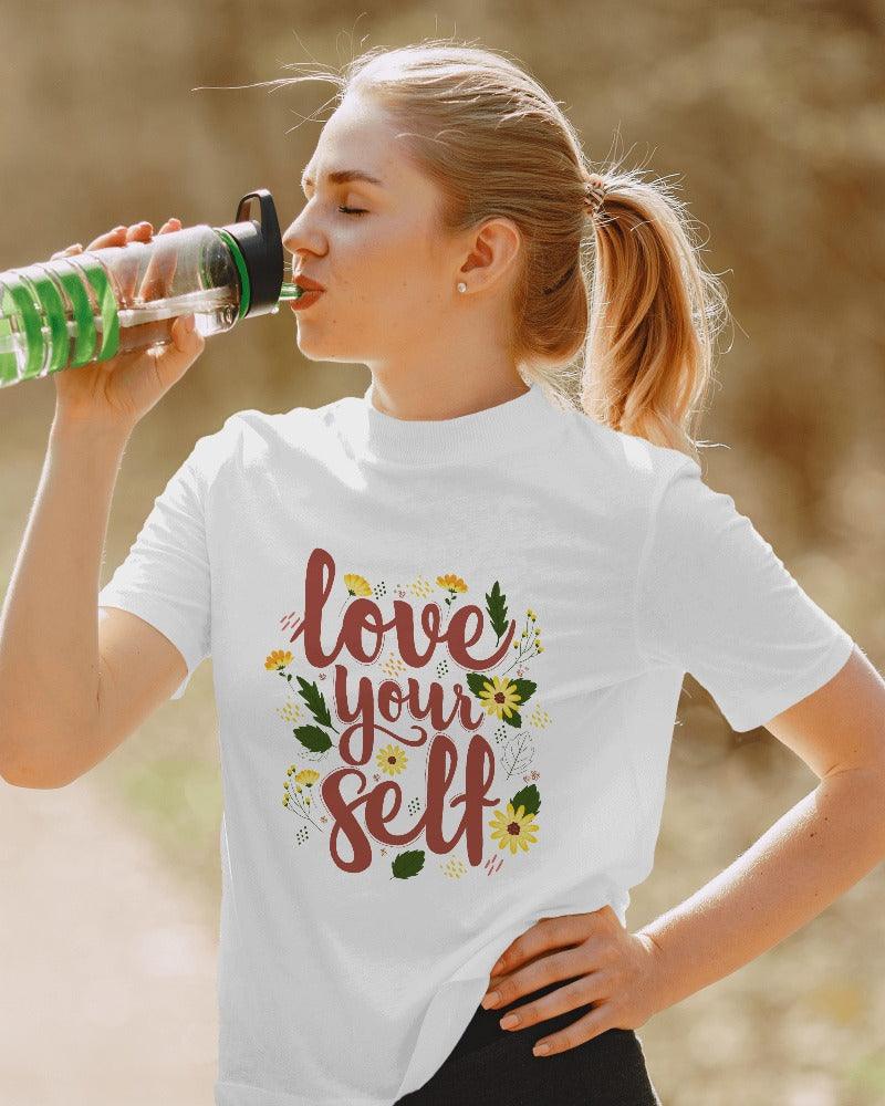 Love Yourself - Women's T-Shirt - Bindaas Store