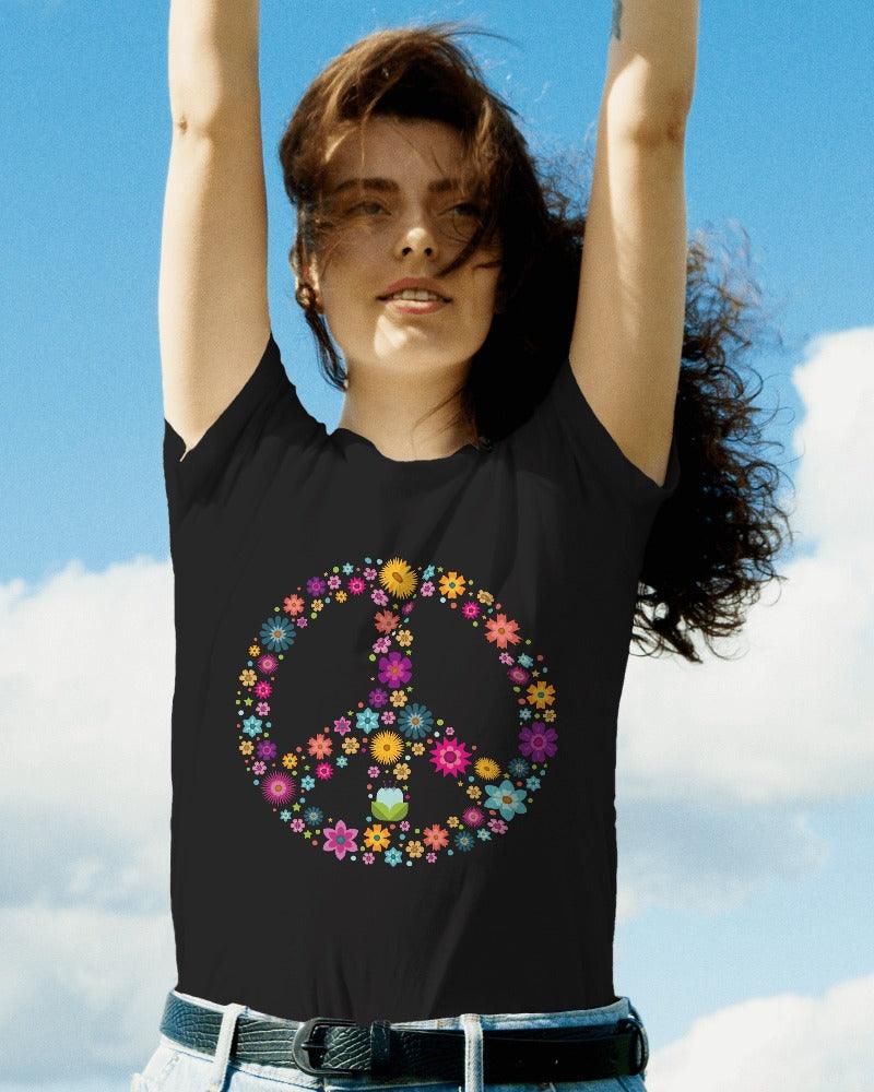 Peace - Women's T-Shirt - Bindaas Store