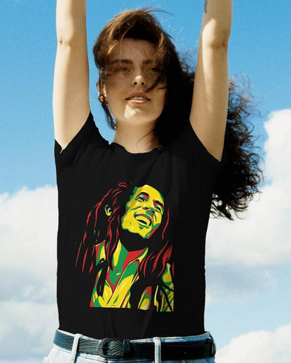 Bob Marley - Women's T-Shirt - Bindaas Store